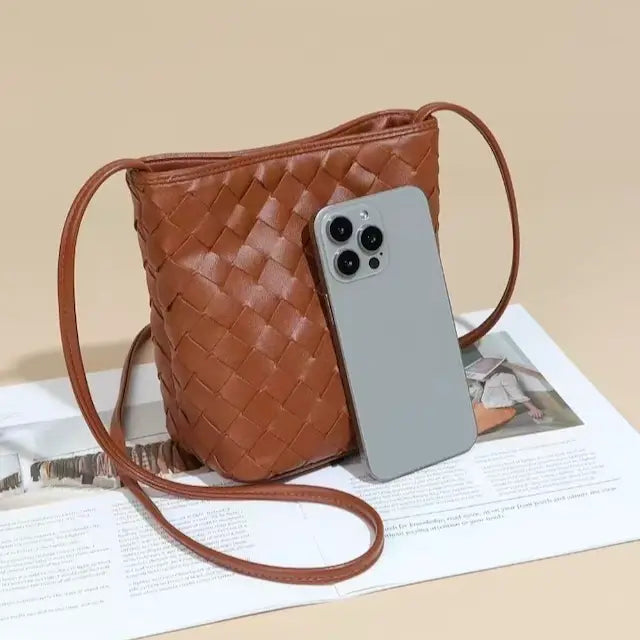 Kelsey Woven Shoulder/Crossbody Bag