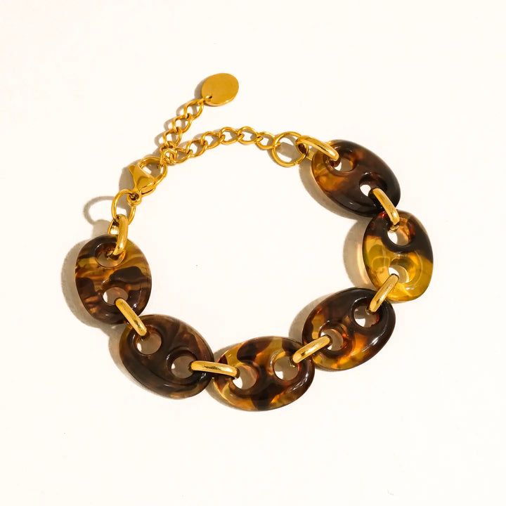 Acacia Resin Link Bracelet