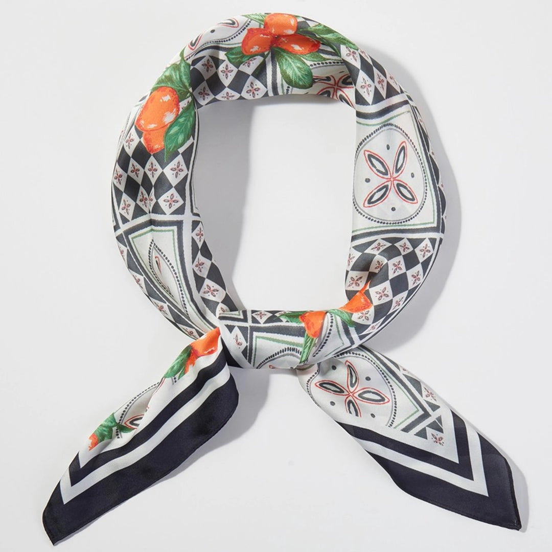 Mediterranean Mosaic Scarf