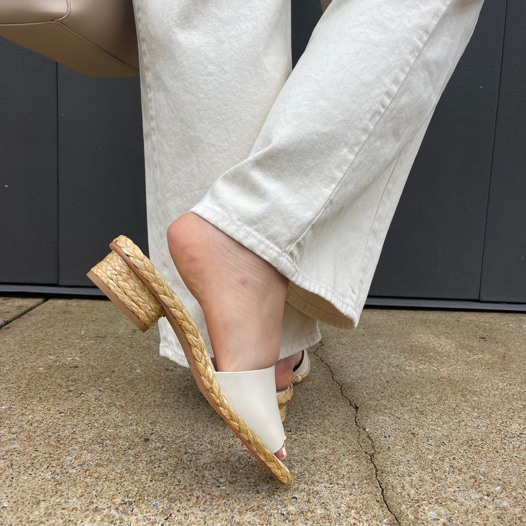 Dolce Vita Dixi Sandal in Bone Leather