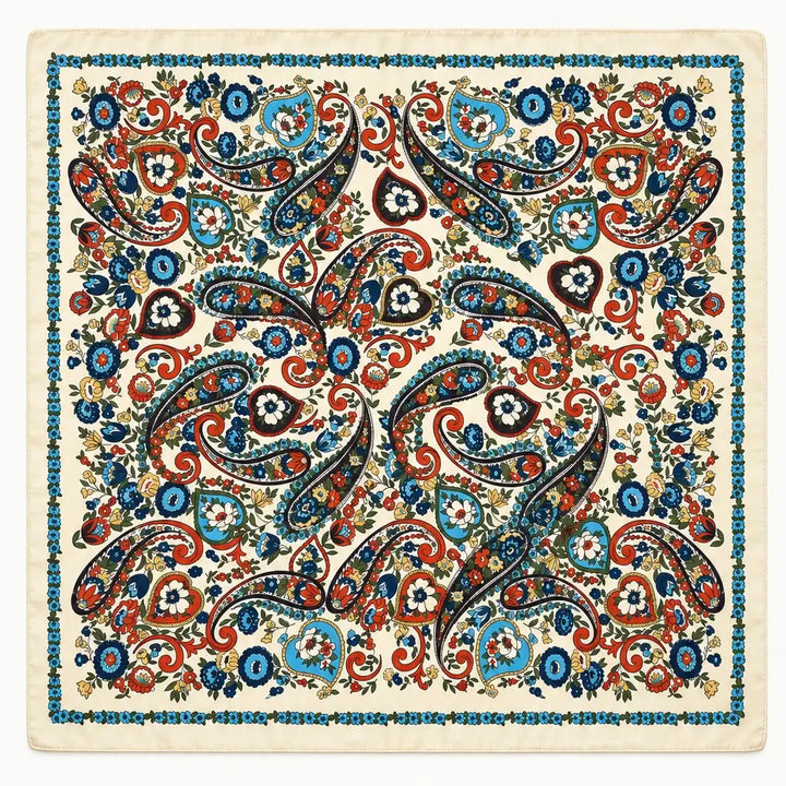 Cara Paisley Print Scarf