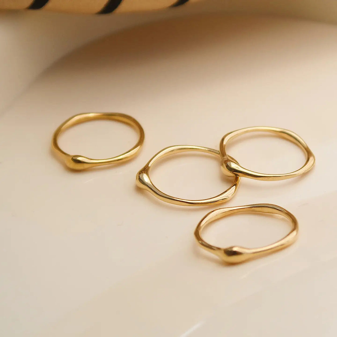 Rowena Minimalist Band Rings