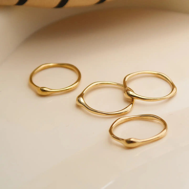 Rowena Minimalist Band Rings