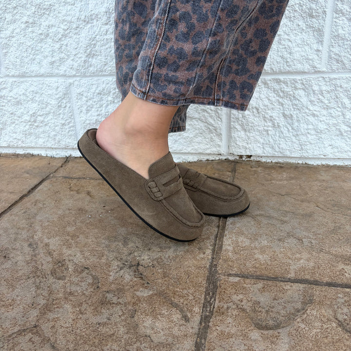 Jeffrey Campbell Miles in Lt Khaki Suede