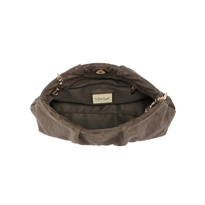 Elva Clutch in Olive