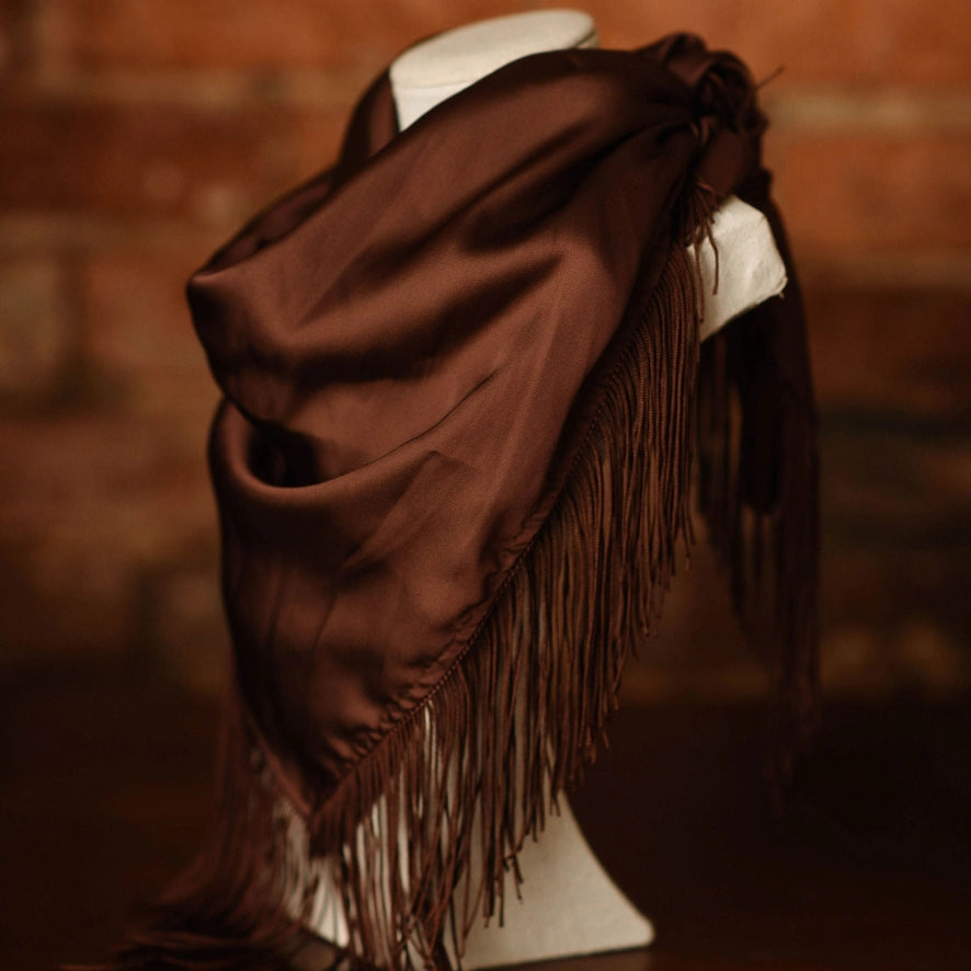 Solid Fringe Scarf