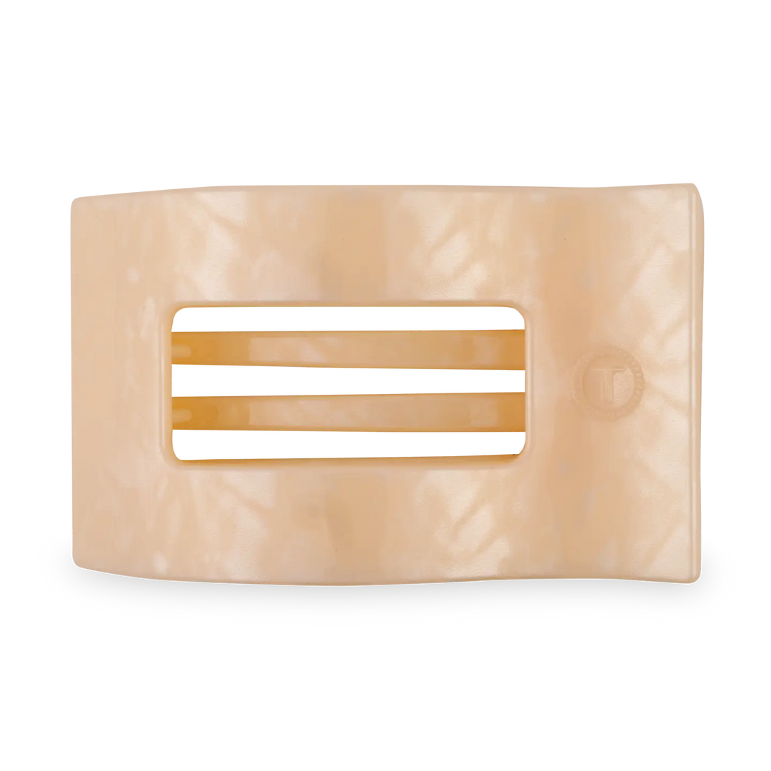 Teleties Rectangle Flat Clip, LARGE
