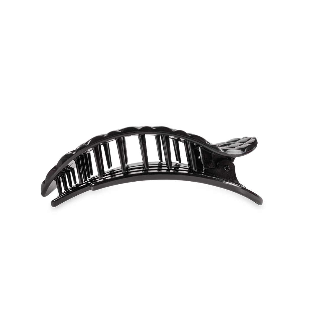Teleties Quilted Flat Round Clip, MEDIUM