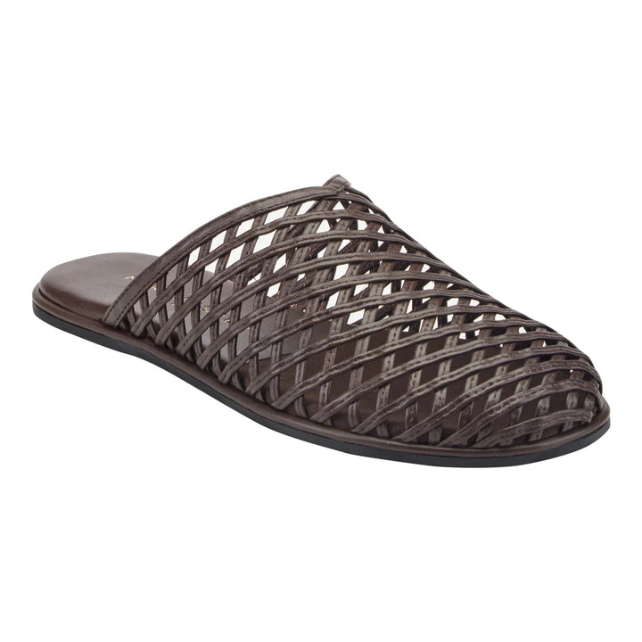 Marc Fisher LTD Lynzi Woven Leather Flat Mule