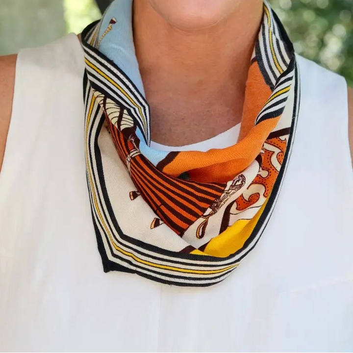 Harris Horse Print Scarf