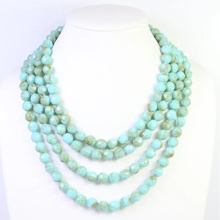 Mariam Beaded Layered Necklace