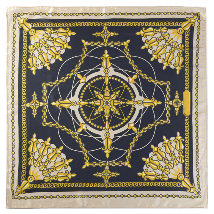 Gold Chain Compass Scarf