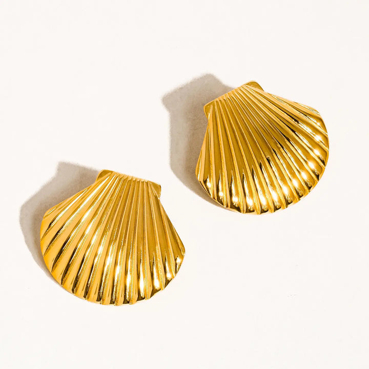 Cèpe Shell Stud Earrings