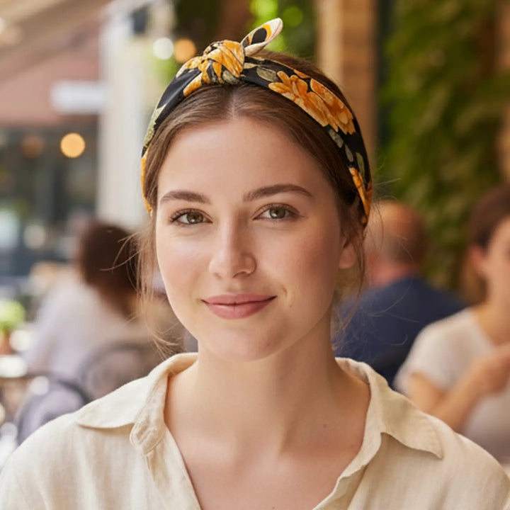 Rose Print Scarf