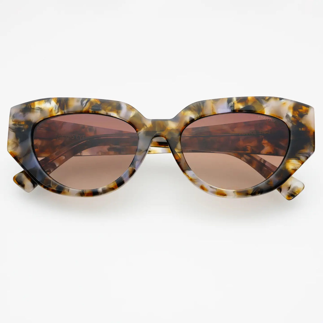 Freyrs Frankie Cat Eye in Brown Pearl