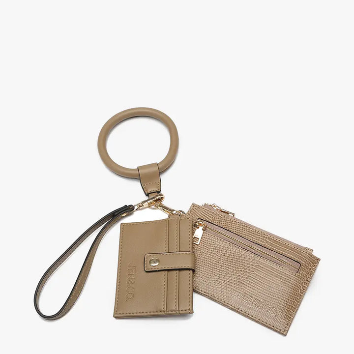 Libby Lizard Double Wallet Bangle