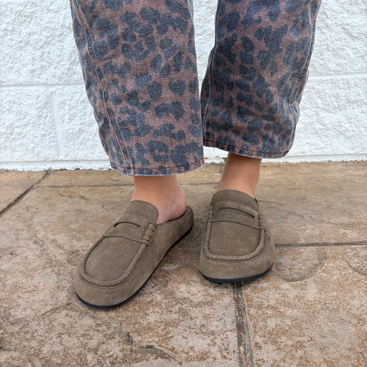 Jeffrey Campbell Miles in Lt Khaki Suede