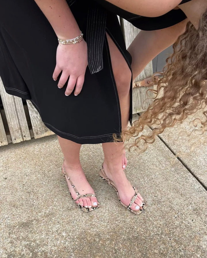 Coconuts by Matisse Fernando Heel Snake (FINAL SALE)