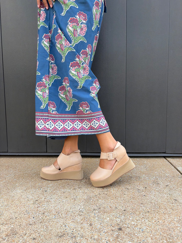 Antelope Teagan Wedge in Makeup Leather
