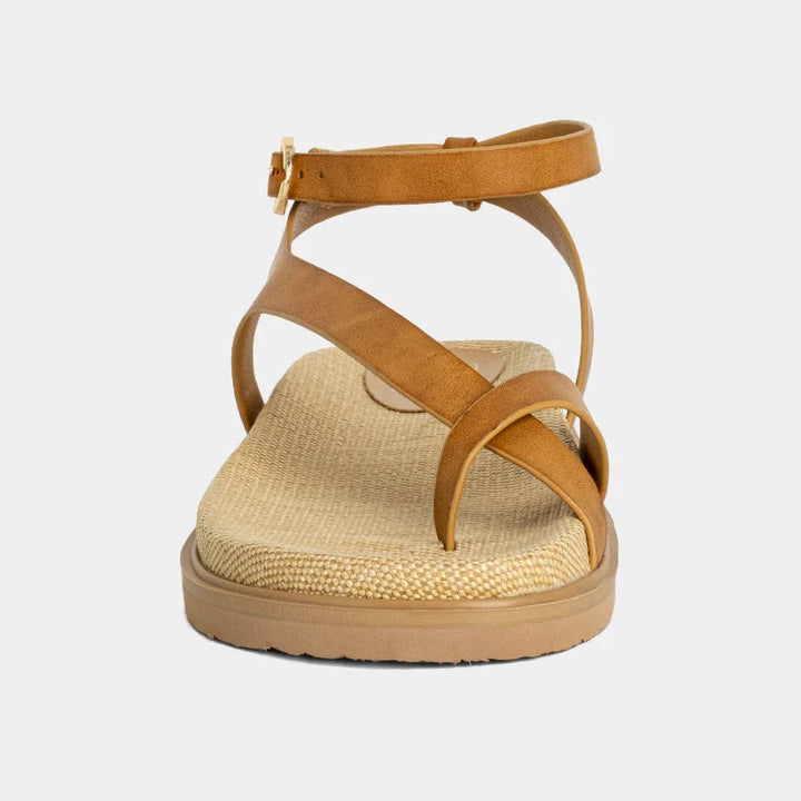 ShuShop Berry Sandal in Camel