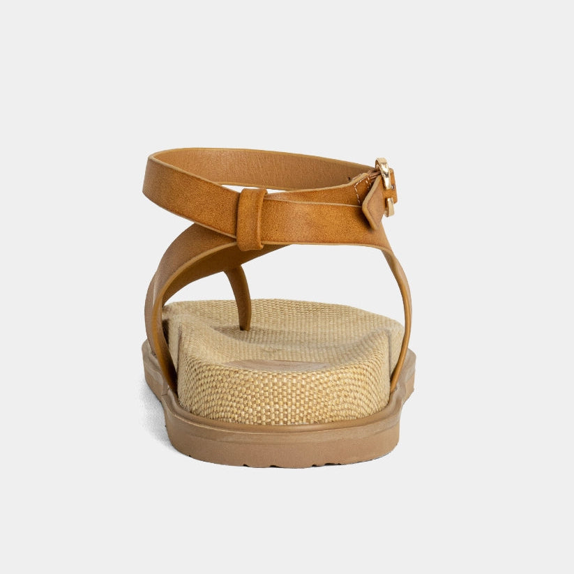 ShuShop Berry Sandal in Camel