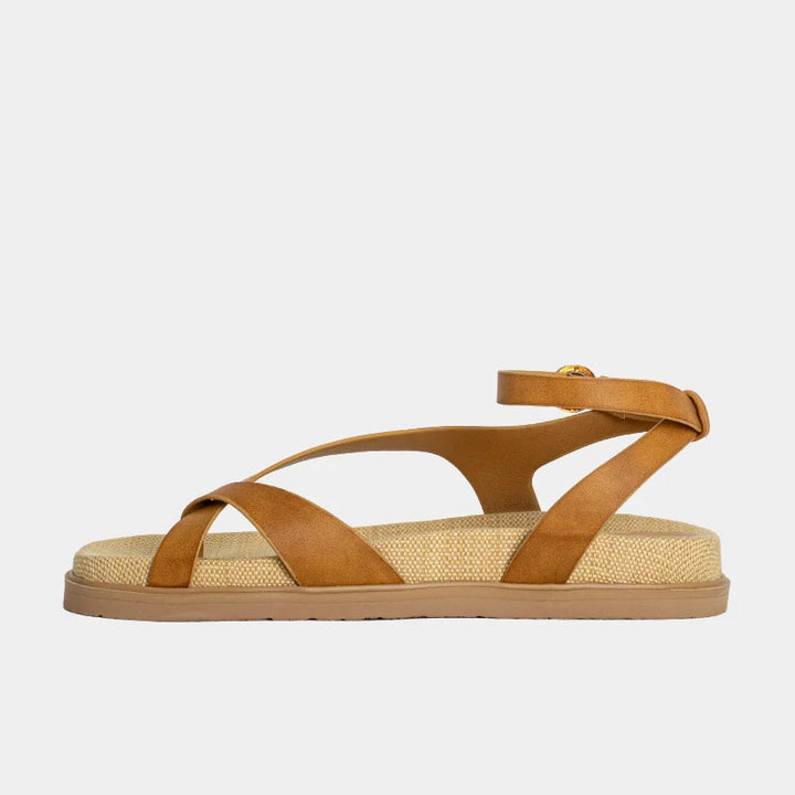 ShuShop Berry Sandal in Camel