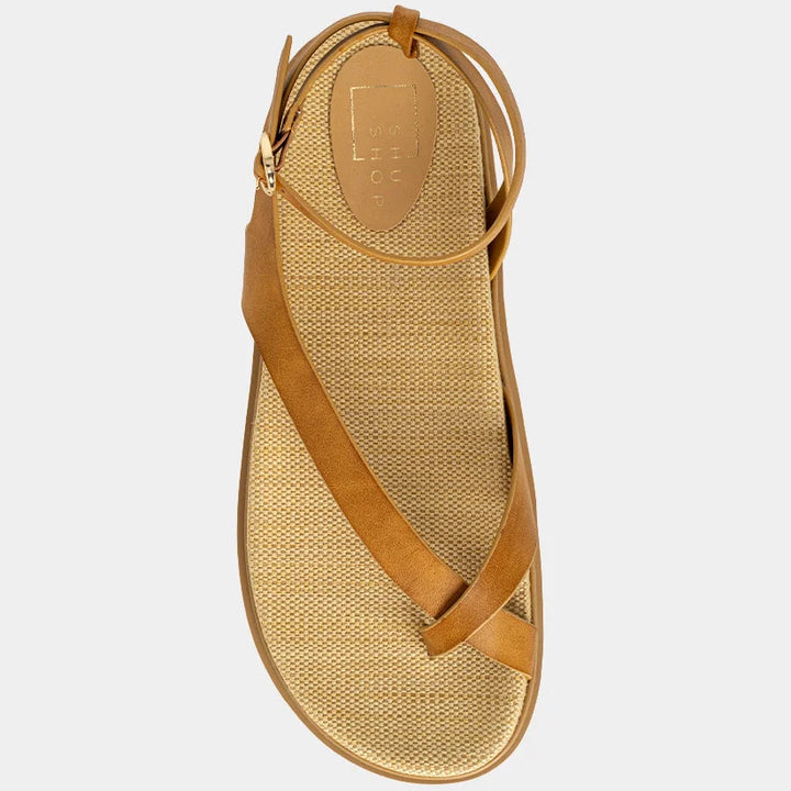 ShuShop Berry Sandal in Camel