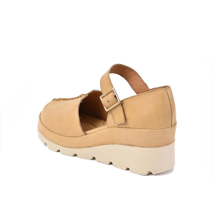 Antelope Mode Wedge in Makeup Leather