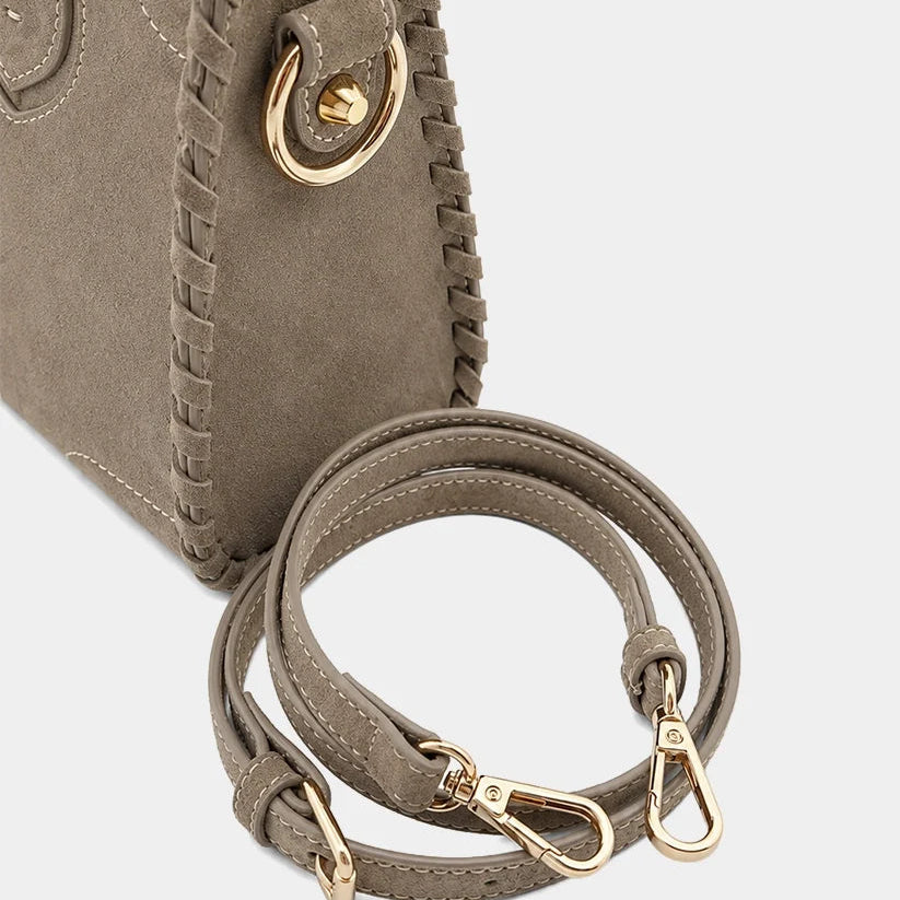 Dali Suede Handbag