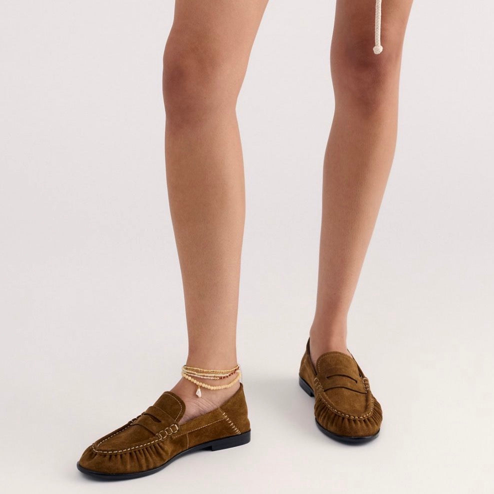 Free People Carry On Loafer in Tobacco