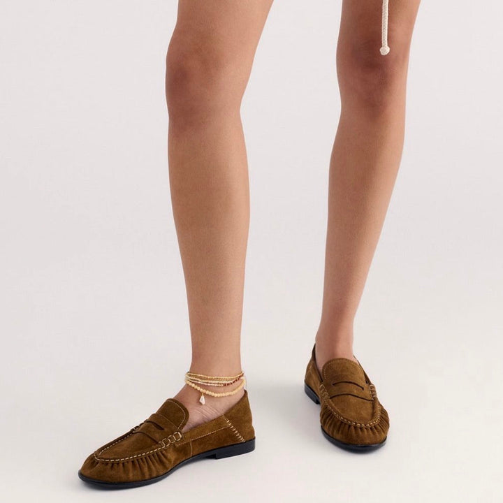 Free People Carry On Loafer in Tobacco