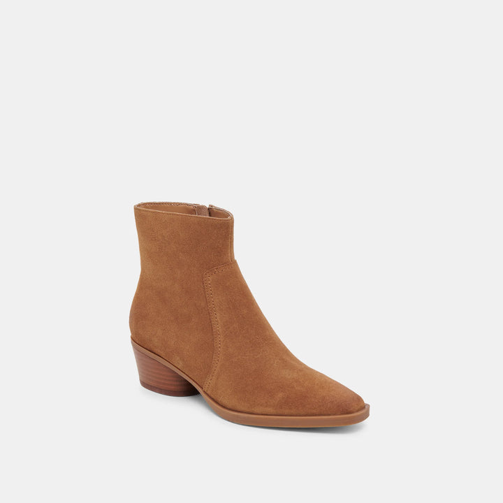 Fahari H2O Booties, Brown Suede