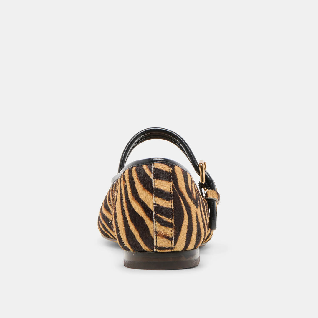 Dolce Vita Roslyn Ballet Flats in Tiger Calf Hair