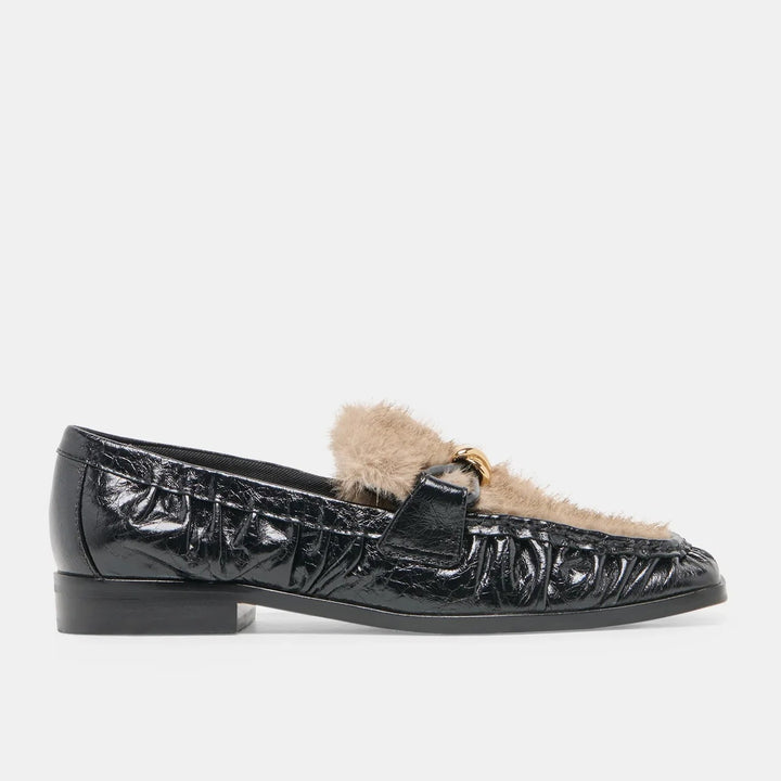 Dolce Vita Bonie Plush Midnight Crinkle Loafer