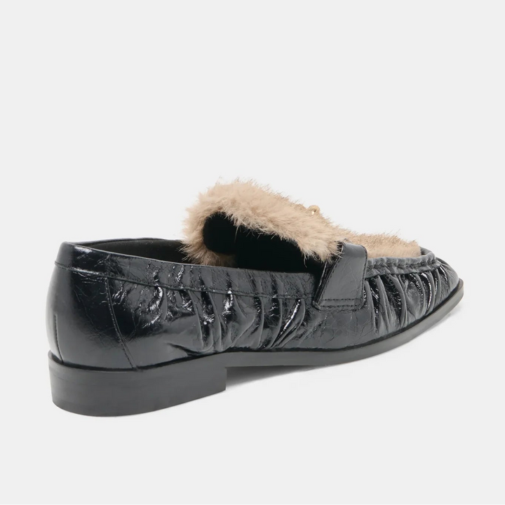 Dolce Vita Bonie Plush Midnight Crinkle Loafer