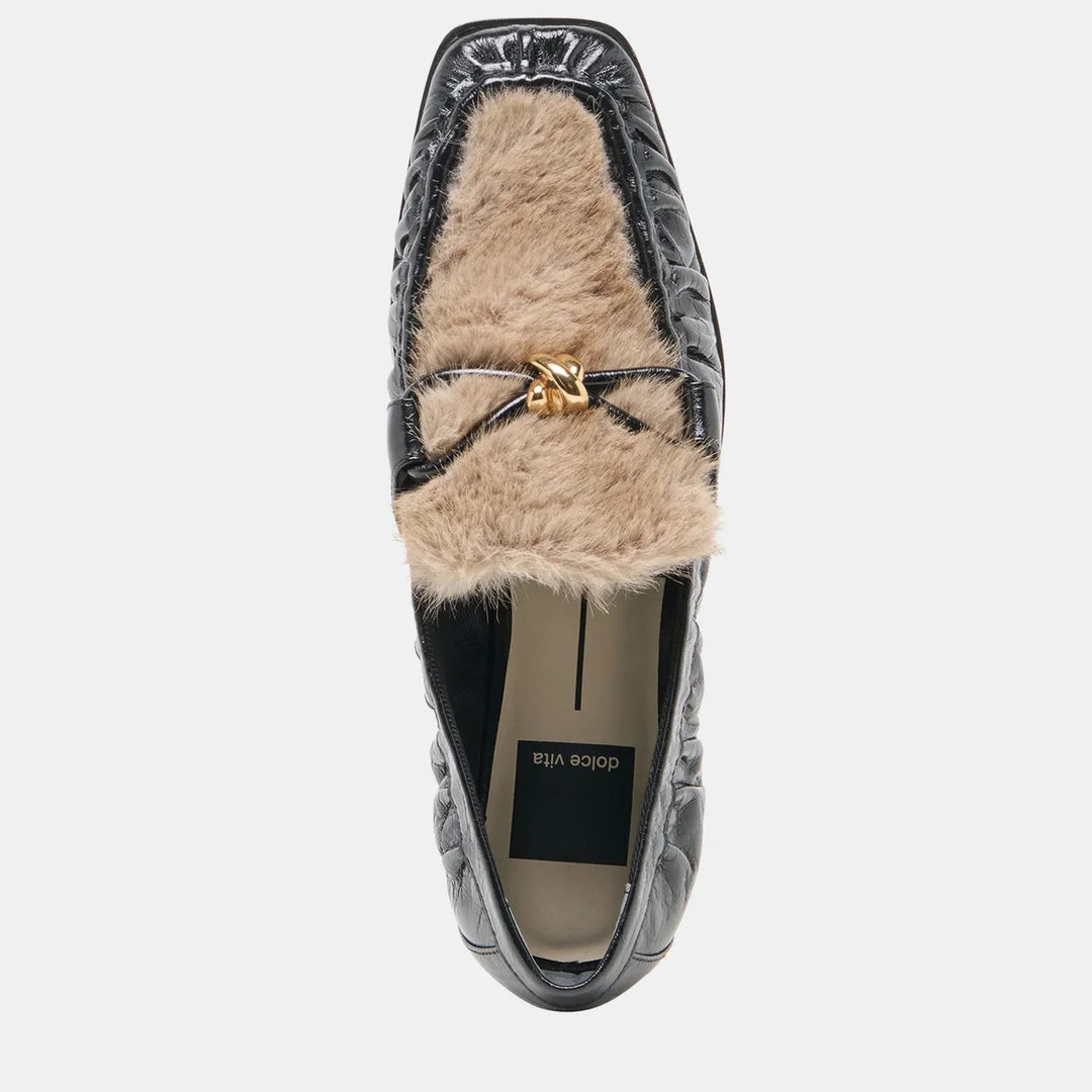 Dolce Vita Bonie Plush Midnight Crinkle Loafer