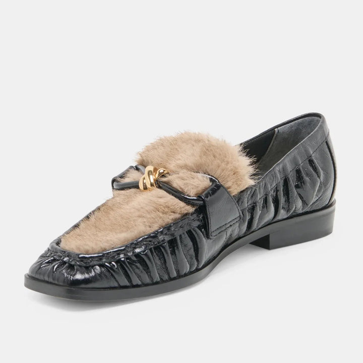 Dolce Vita Bonie Plush Midnight Crinkle Loafer