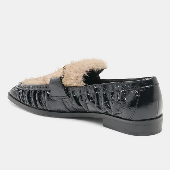 Dolce Vita Bonie Plush Midnight Crinkle Loafer