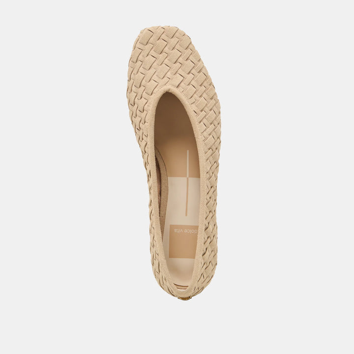 Dolce Vita Megin Suede Woven Flats