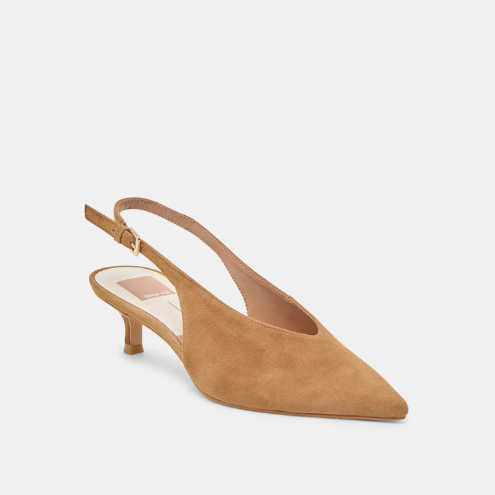 Dolce Vita Alenna Heels Lt Brown Suede