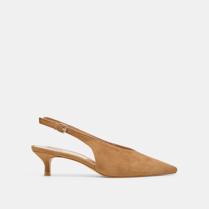 Dolce Vita Alenna Heels Lt Brown Suede