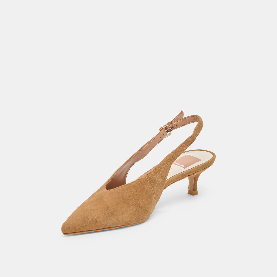 Dolce Vita Alenna Heels Lt Brown Suede