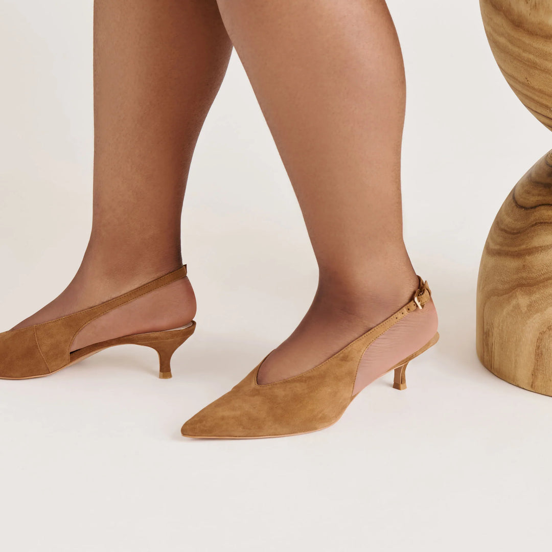 Dolce Vita Alenna Heels Lt Brown Suede