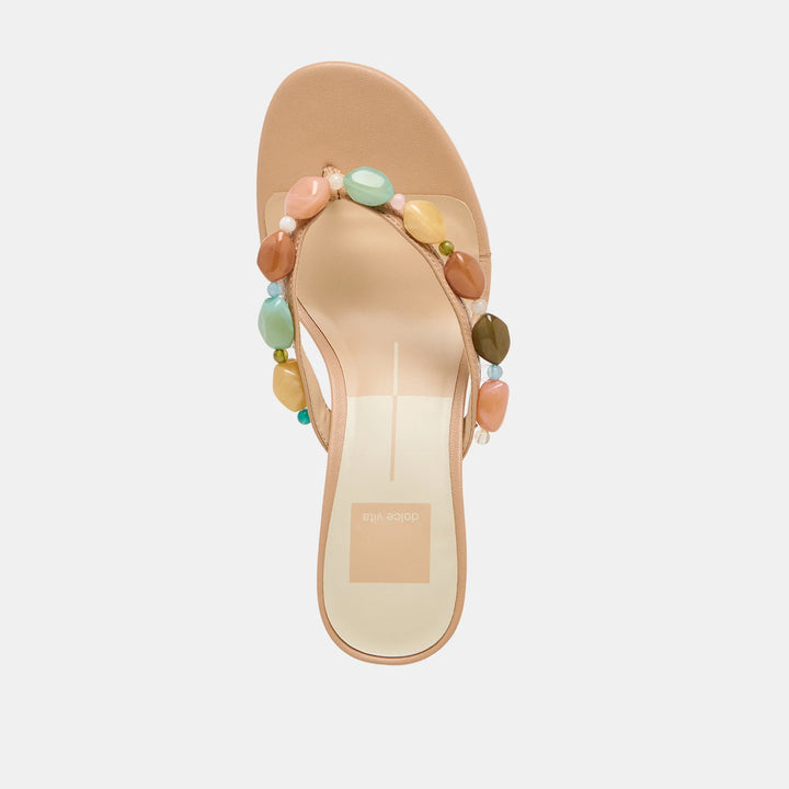 Dolce Vita Daksie Heels Cafe Leather