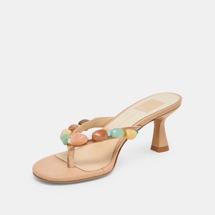 Dolce Vita Daksie Heels Cafe Leather