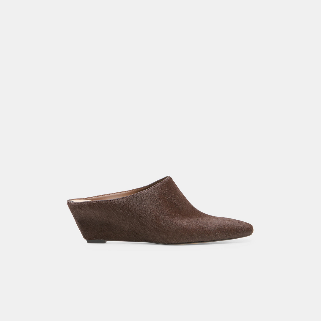 Dolce Vita Hilah Mules Chestnut Calf Hair
