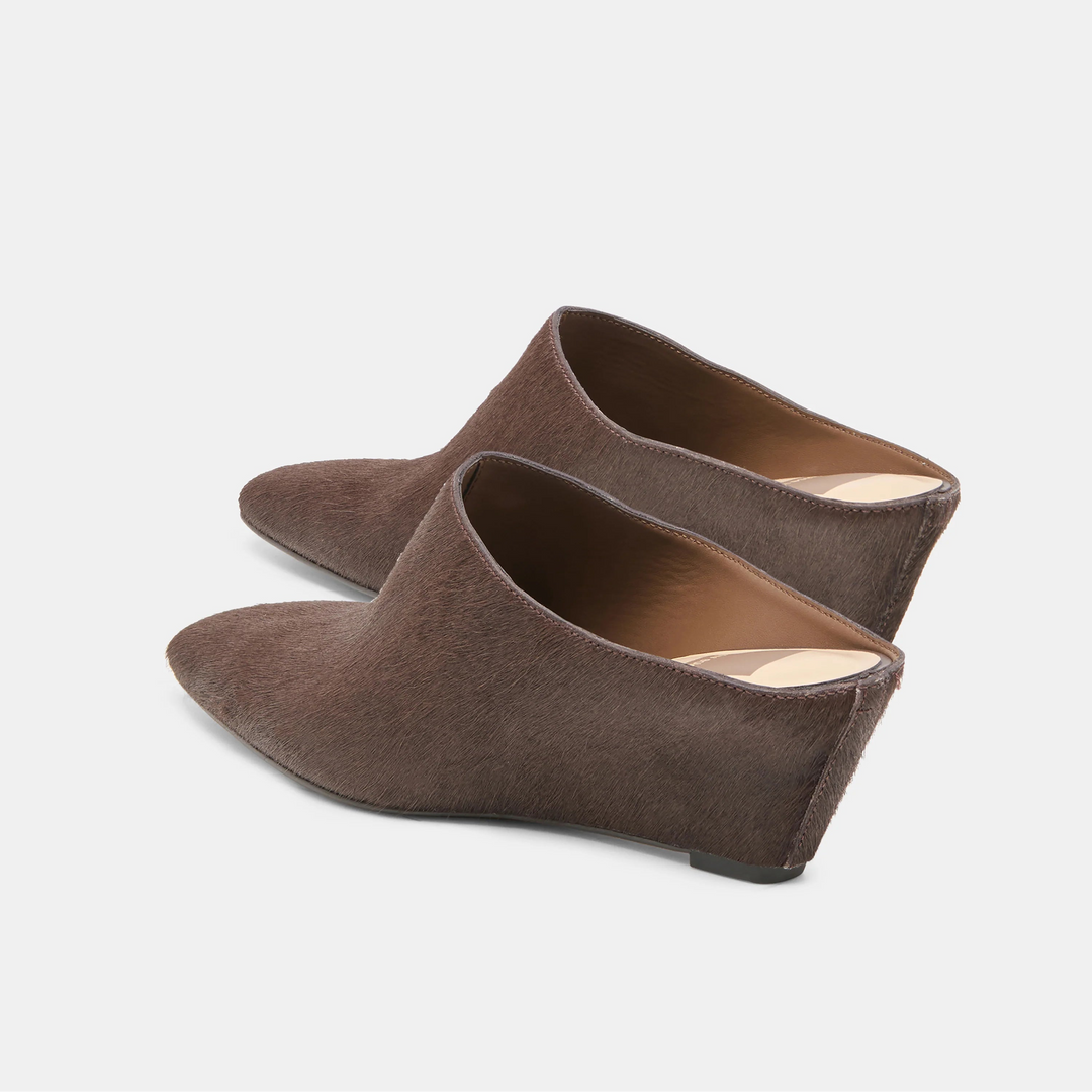Dolce Vita Hilah Mules Chestnut Calf Hair