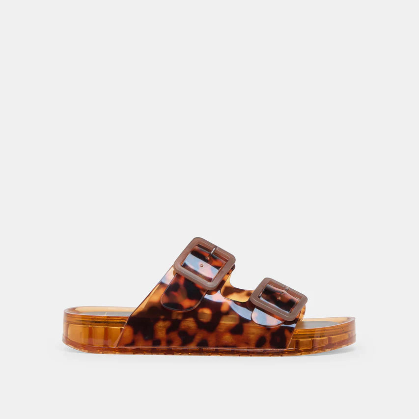 Dolce Vita Julio Sandals in Tortoise Vinyl