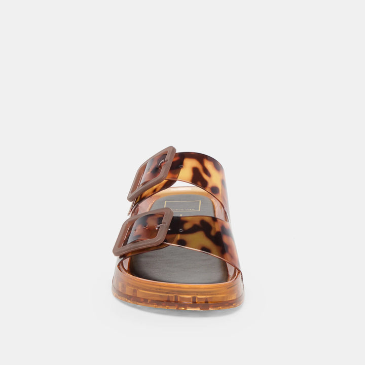 Dolce Vita Julio Sandals in Tortoise Vinyl