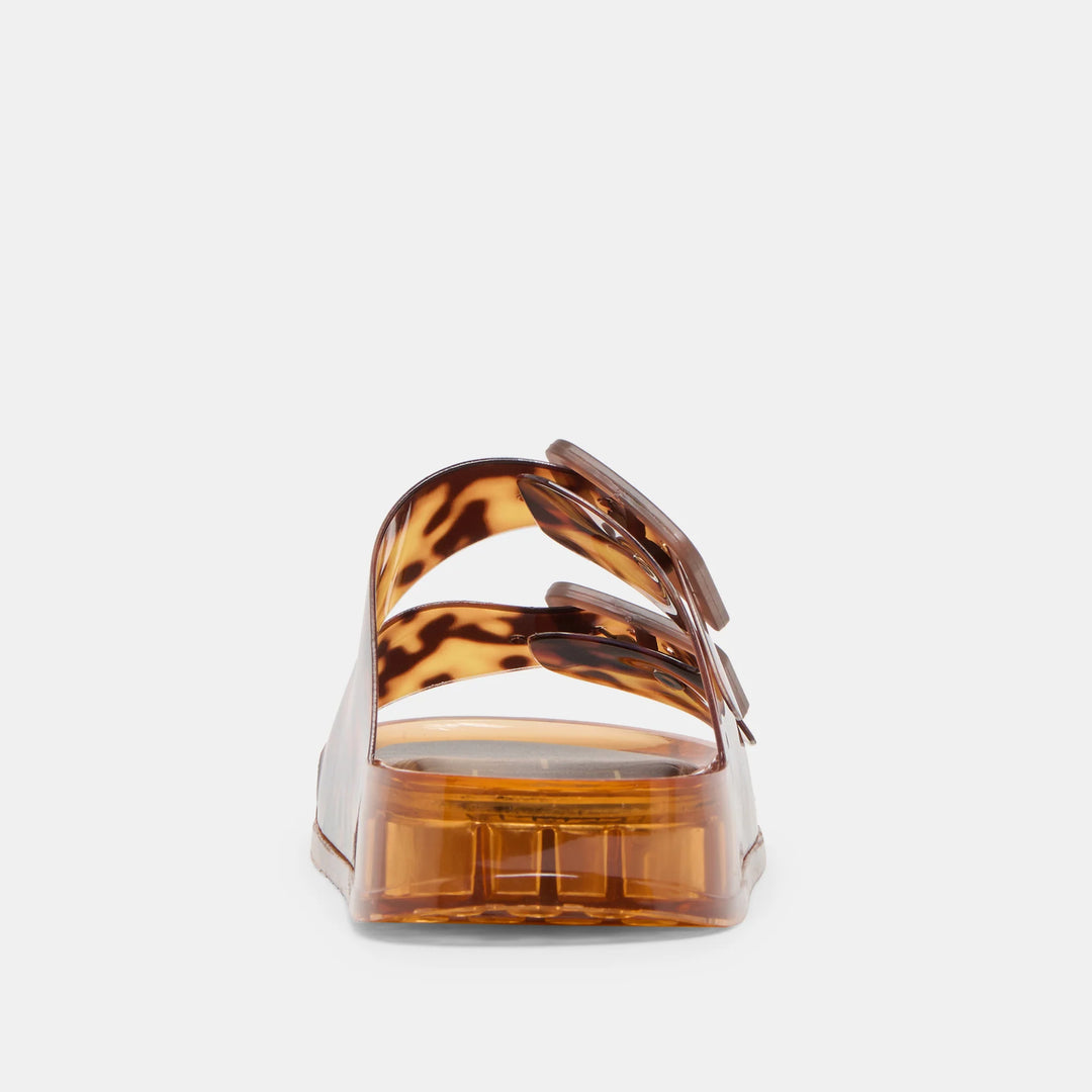 Dolce Vita Julio Sandals in Tortoise Vinyl
